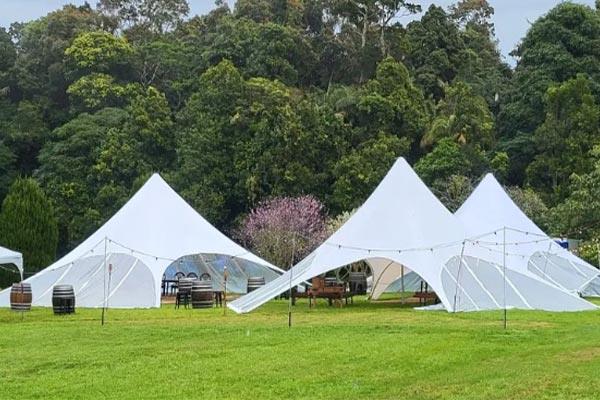 Multiple Marquees set up for corporate event